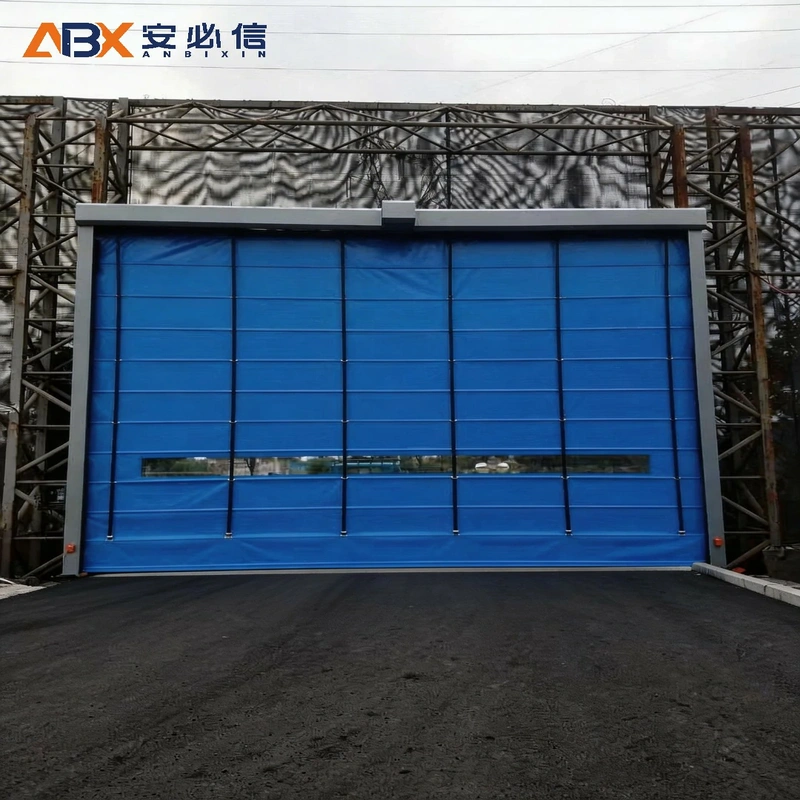 大连软帘堆积门